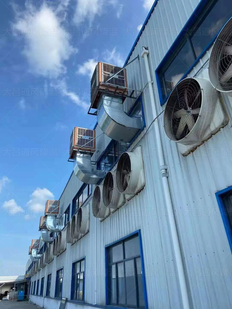 車(chē)間有什么辦法可以降溫？水冷降溫空調(diào)解決