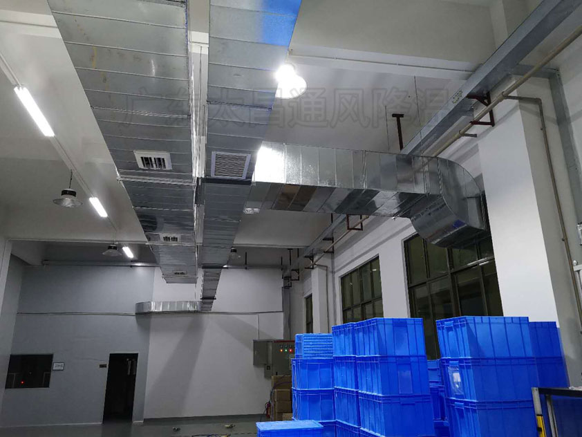 東莞車間降溫，工廠降溫新風系統(tǒng)安裝